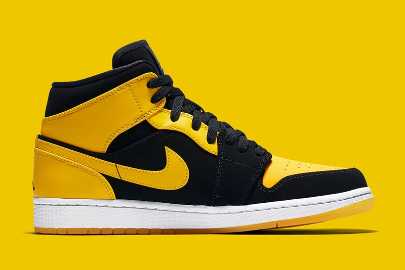 Air Jordan 1 Mid 將復刻「New Love」黑黃配色