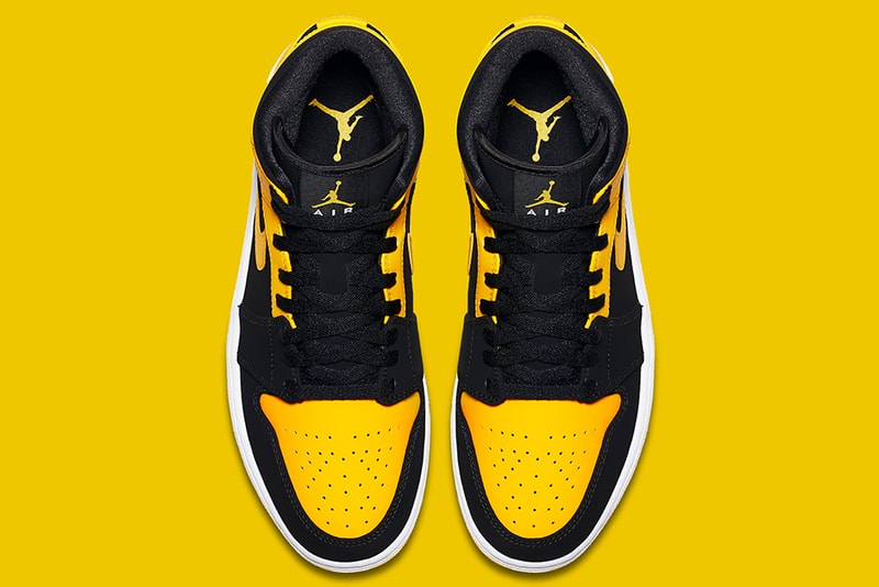 Air Jordan 1 Mid 將復刻「New Love」黑黃配色