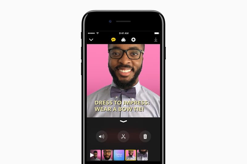 Apple iOS Clips App