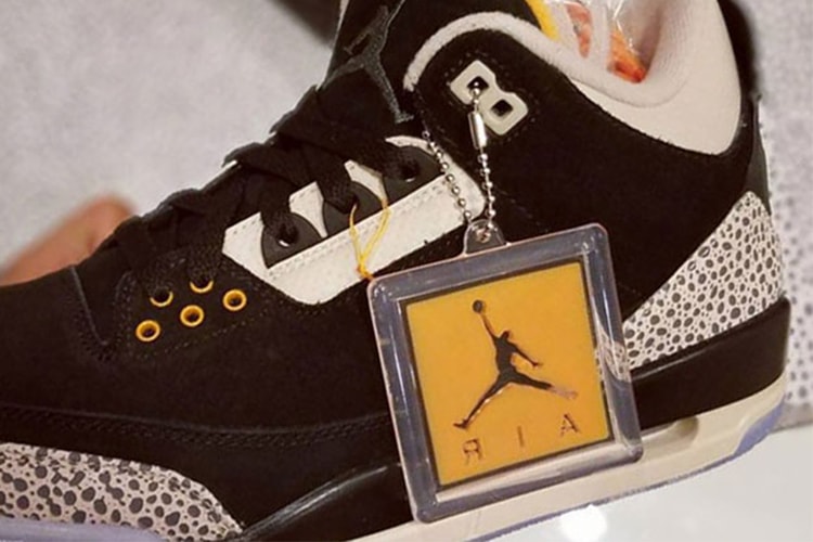 atmos x Air Jordan 3「Safari」諜照流出