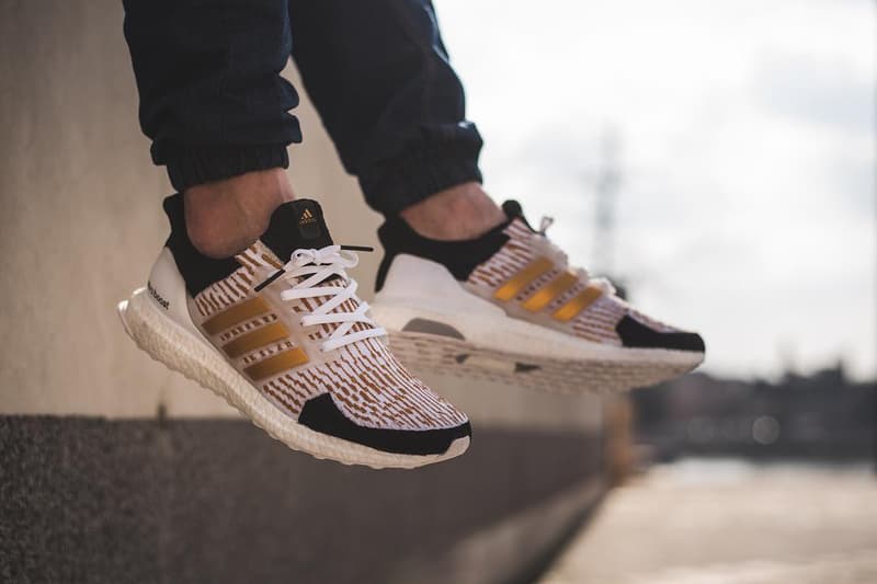 Dent Kicks Custom adidas UltraBOOST "Gold Trophy"