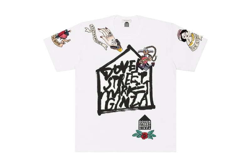 Dover Street Market Ginza 5th Anniversary Supreme, Gosha, BAPE Tees