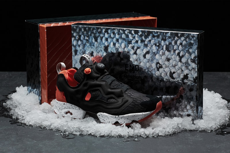 END. x Reebok Instapump Fury 第二彈「Black Salmon」