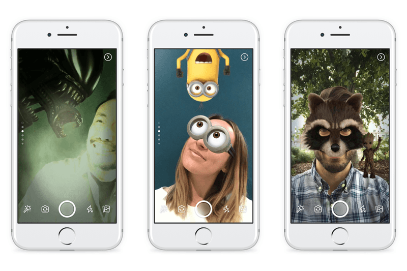Facebook Camera 新功能讓你隨時可變 Minions