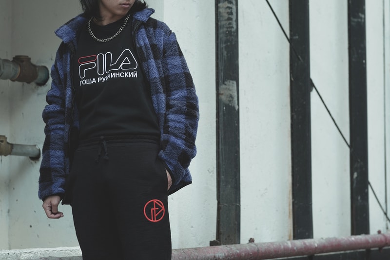 FILA x Gosha Rubchinskiy 聯名系列上架