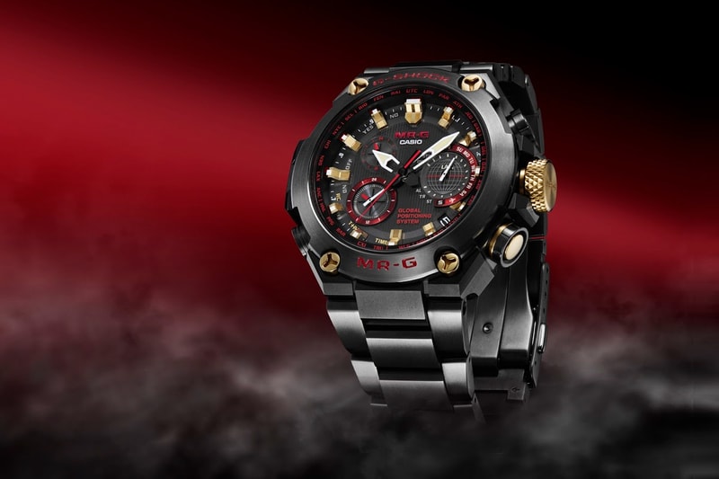 G-Shock 最頂級錶款 MR-G 最新「Akazonae」武士配色