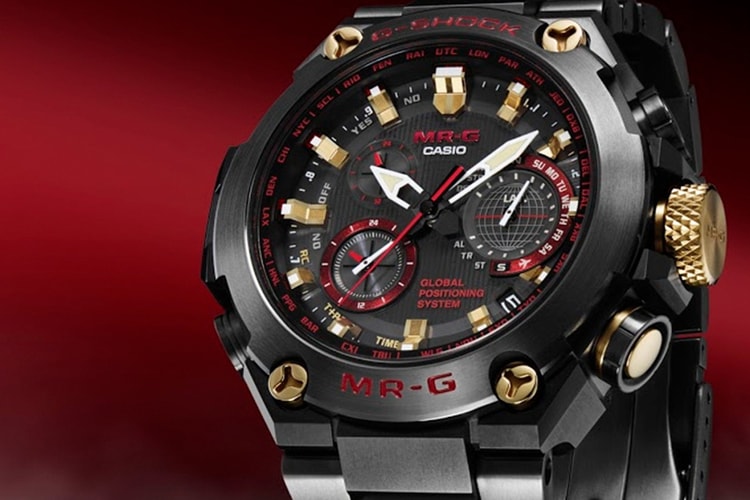 G-Shock 最頂級錶款 MR-G 最新「Akazonae」武士配色