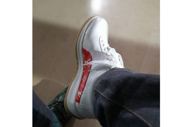 Hiroshi Fujiwara Shows Supreme x Louis Vuitton Sneakers