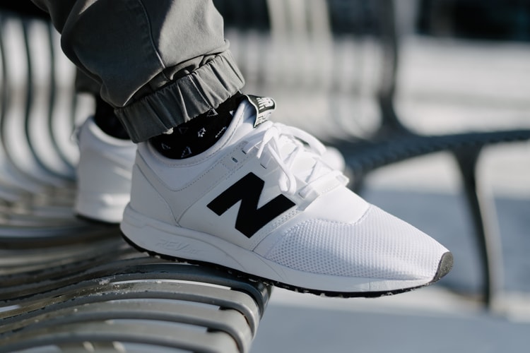 New Balance 247 Classic 灰與白登陸雪之首爾