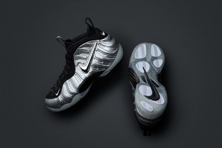Nike Air Foamposite Pro 全新配色設計「Metallic Silver」