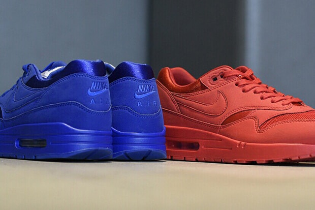 Nike 推出全紅及全藍配色 Air Max 1 Premium