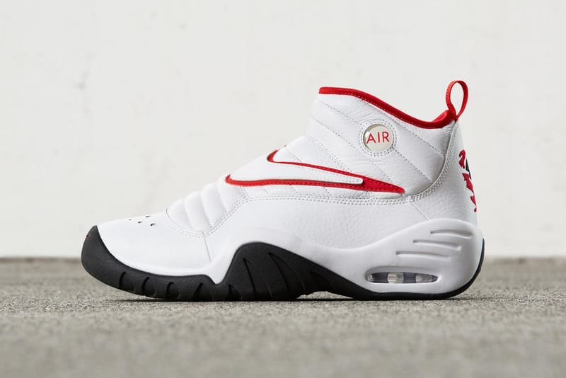 nike air shake ndestrukt red