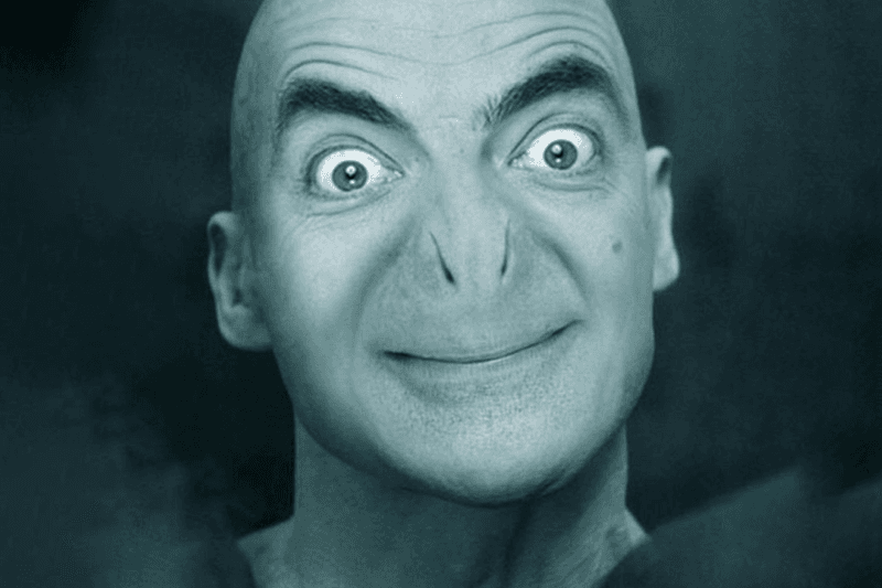 當 Mr. Bean 的樣子被惡搞改圖到不同人物臉上