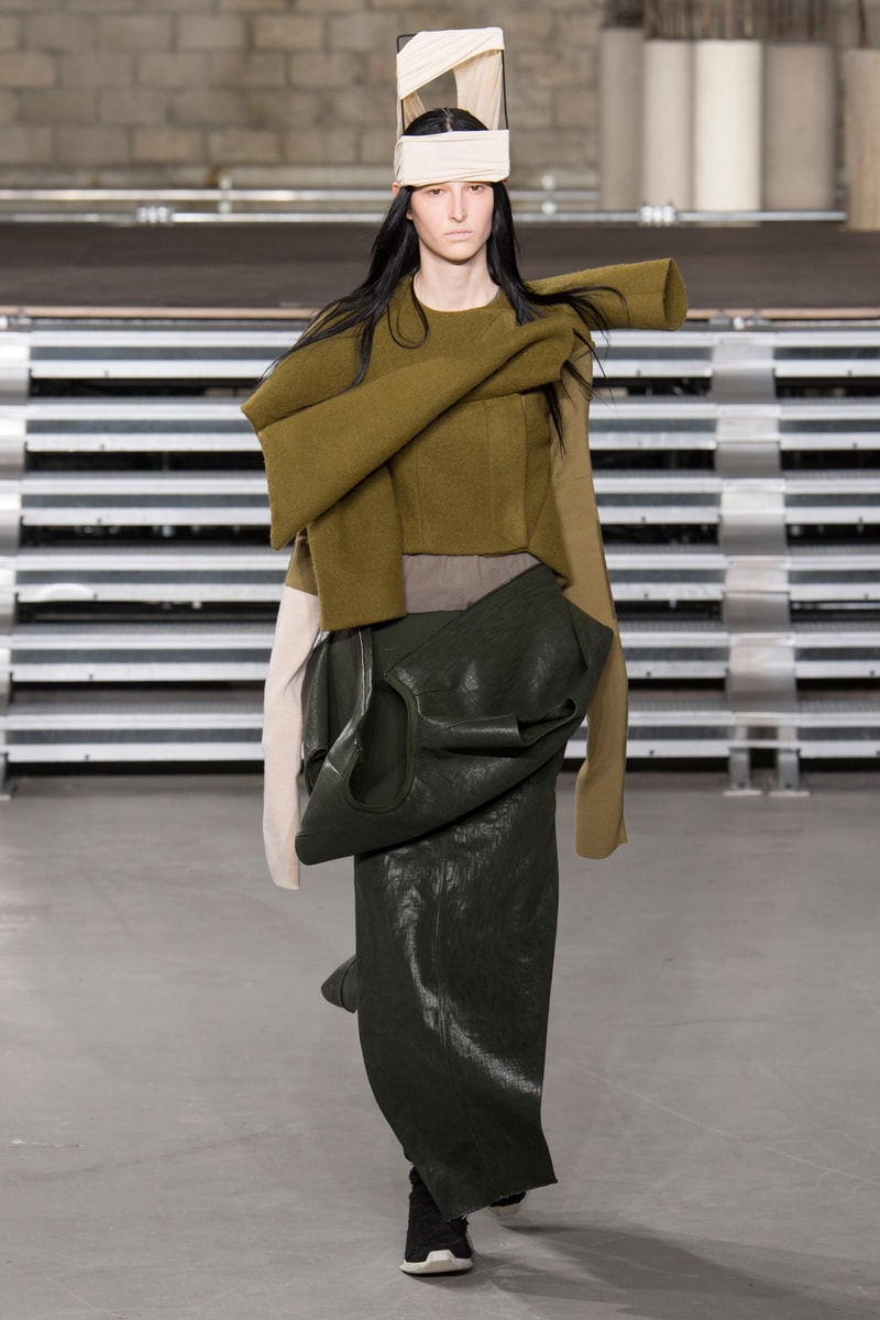 Rick Owens 2017 秋冬女裝系列