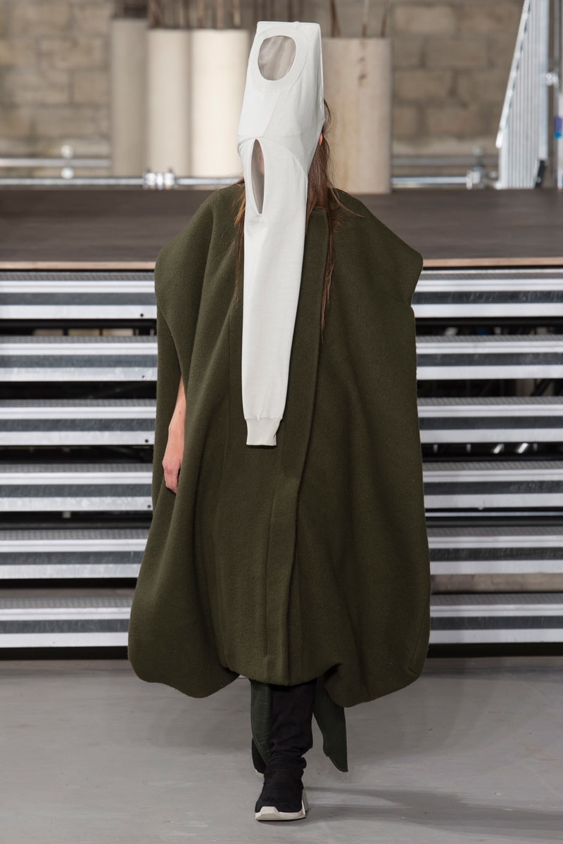 Rick Owens 2017 秋冬女裝系列