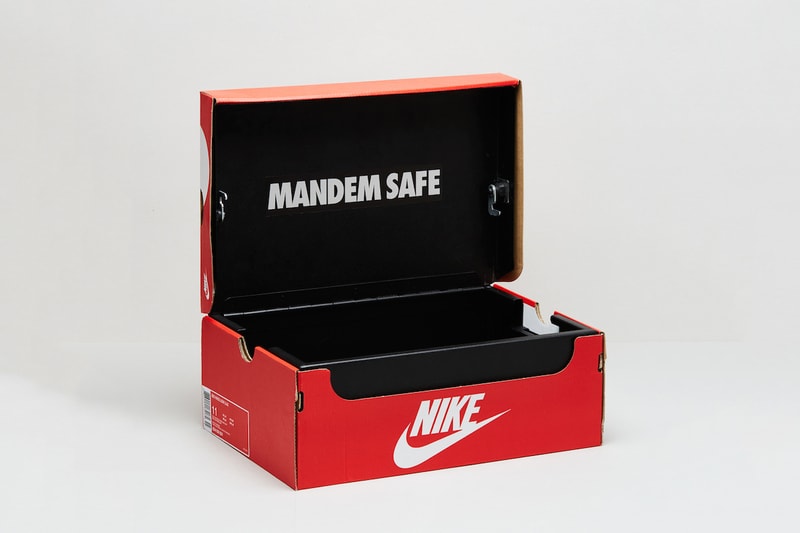 Sneakerhead 必備－The Mandem Safe 鞋盒夾萬正式上架
