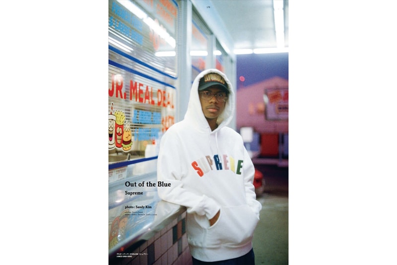 Supreme 2017 Spring/Summer Editorial 'POPEYE'
