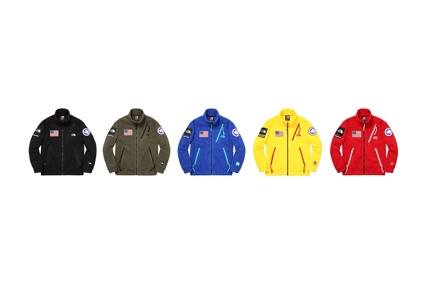 Supreme x The North Face 2017 SS 