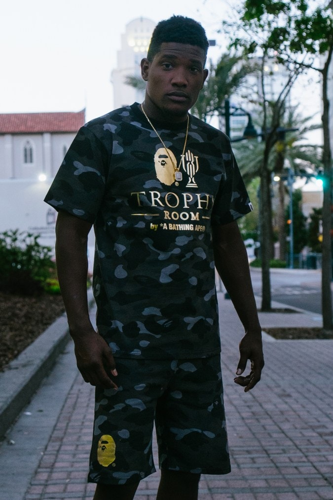 TROPHY ROOM x A Bathing Ape Lookbook