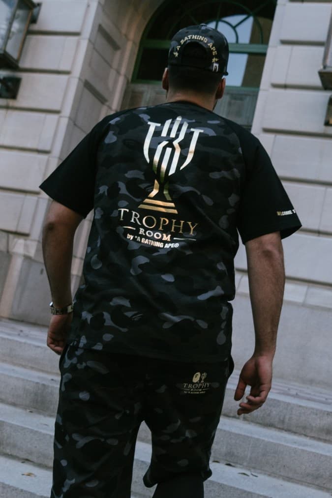 TROPHY ROOM x A Bathing Ape Lookbook