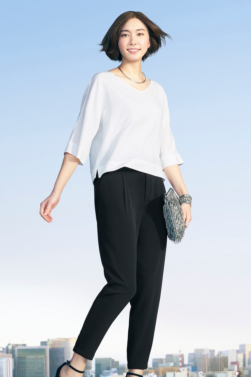 新垣結衣完美演繹 UNIQLO 全新 Drape Collection