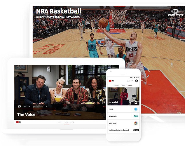 次世代電視直播平台- YouTube TV 正式誕生