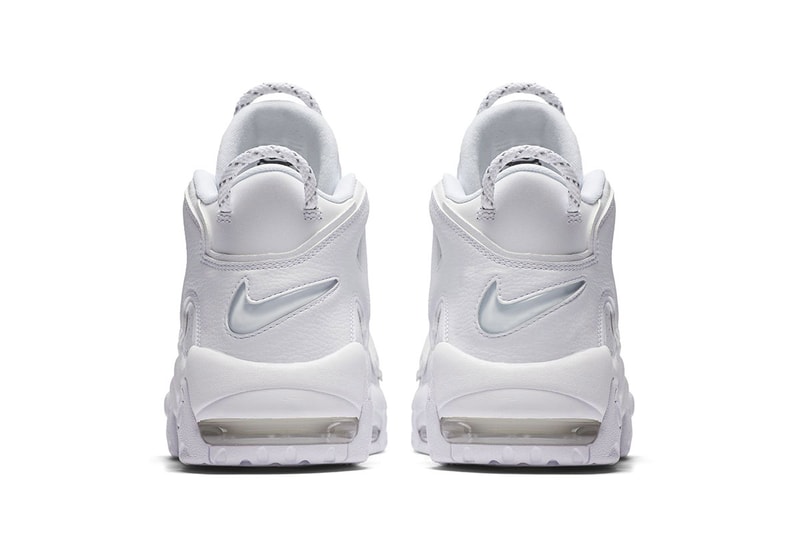 Nike Air More Uptempo「Triple White」全白登場