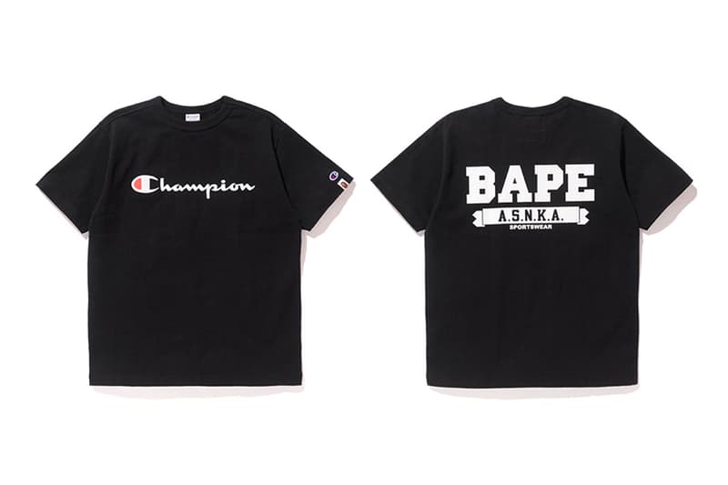 A BATHING APE® x CHAMPION 聯乘再動