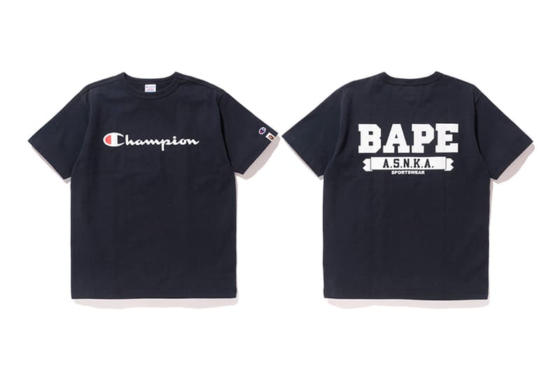 A BATHING APE® x CHAMPION 聯乘再動