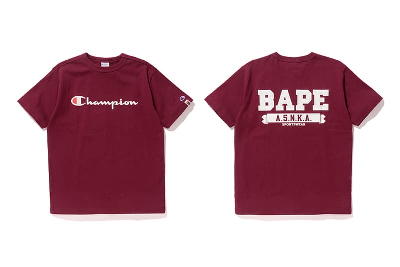 A BATHING APE® x CHAMPION 聯乘再動