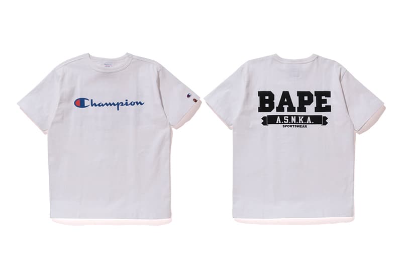 A BATHING APE® x CHAMPION 聯乘再動