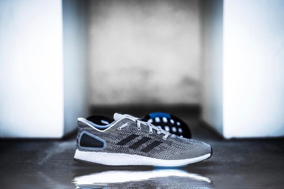 adidas PureBOOST DPR Grey/Blue First Look
