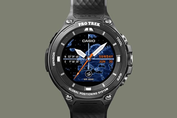 CASIO 全新第二代戶外智能手錶 WSD-F20 即將上架