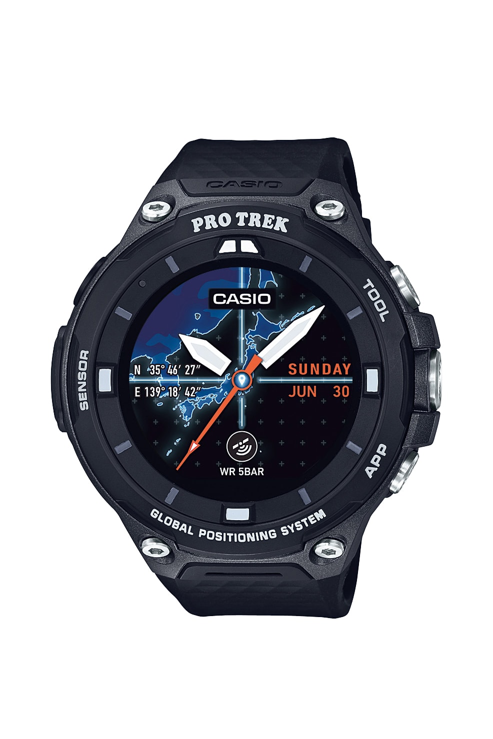CASIO 全新第二代戶外智能手錶 WSD-F20 即將上架