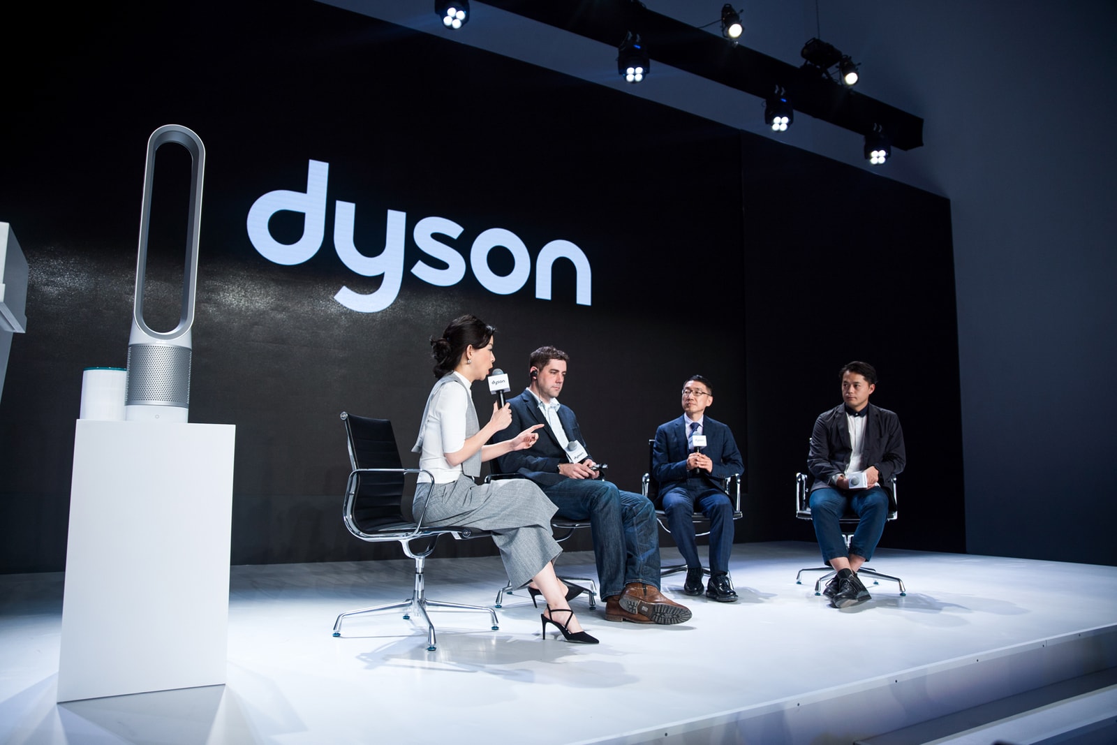 走進 Dyson Pure 最新空氣清新風扇系列北京發布會現場