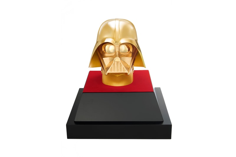 GINZA TANAKA 打造 Darth Vader 24K 黃金頭盔