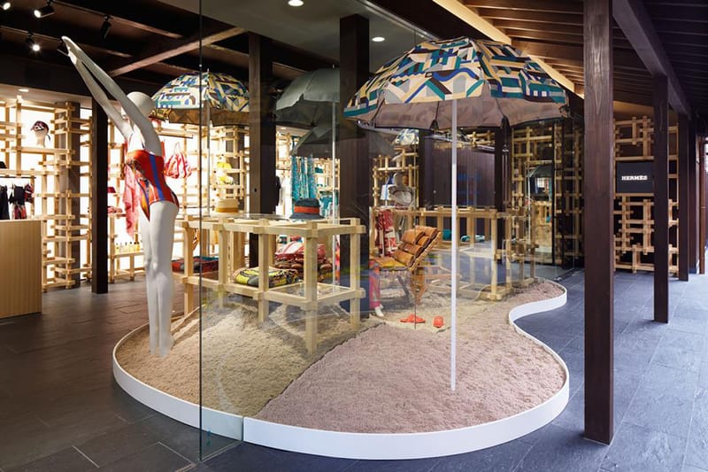 在 Hermès 享受沙灘日光浴？京都祇園店限定企劃「Summer Time」開催