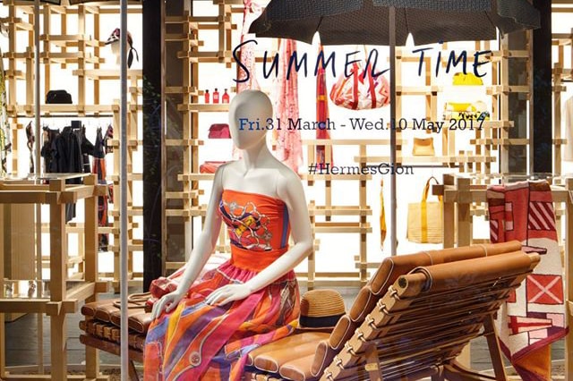 在 Hermès 享受沙灘日光浴？京都祇園店限定企劃「Summer Time」開催