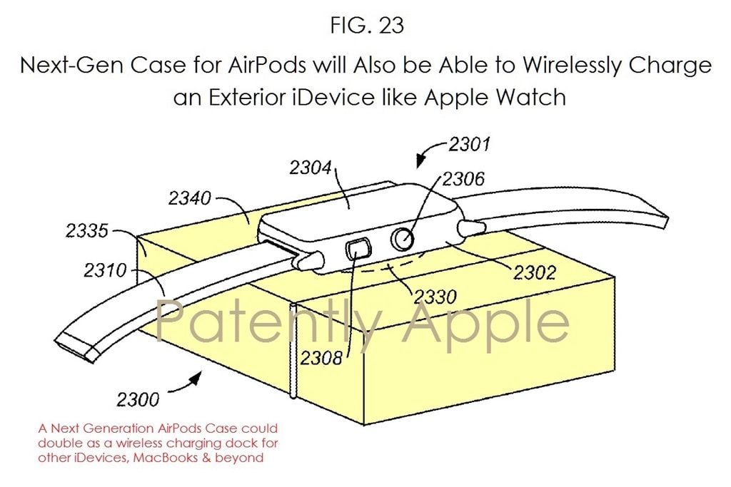 Apple 新專利顯示會帶來防水及無線充電功能的 AirPods Case