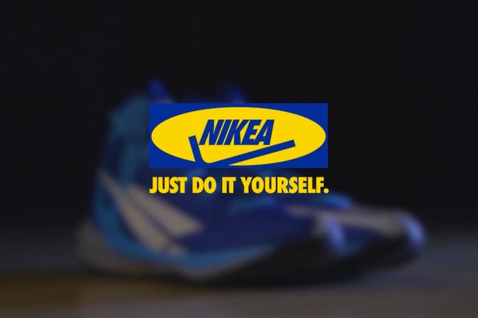 NIKE x IKEA 帶來「NIKEA」自組球鞋服務？！