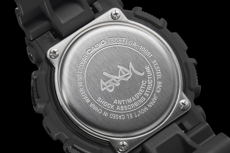 STASH 與 G-SHOCK 帶來首個聯乘錶款 GA-100ST