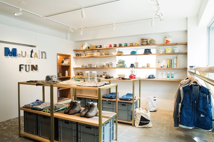 山型人基地 - and wander 直營店「MT.」東京開幕