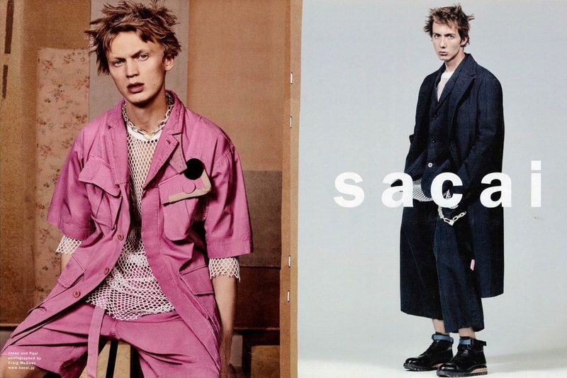 sacai 2017 spring summer men's collection