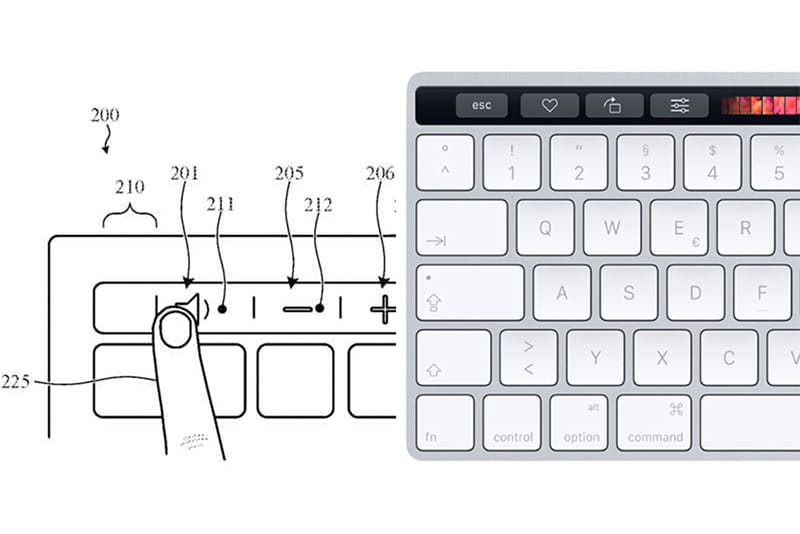 Apple 最新專利將 Touch Bar 及 Touch ID 帶到 Magic Keyboard
