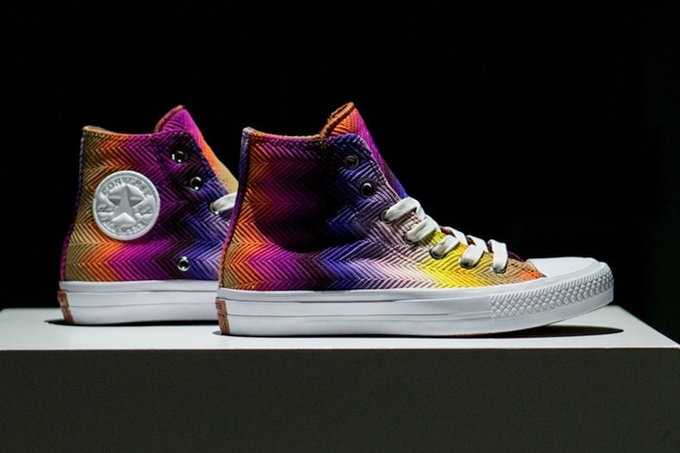 Missoni x Converse 全新聯名 Chuck Taylor All Star II 鞋款