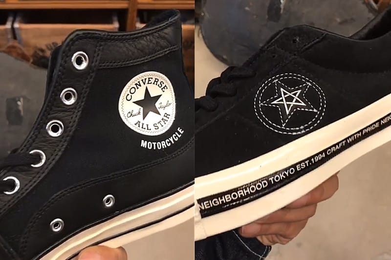 率先預覽 NEIGHBORHOOD x Converse 全新聯名鞋款系列