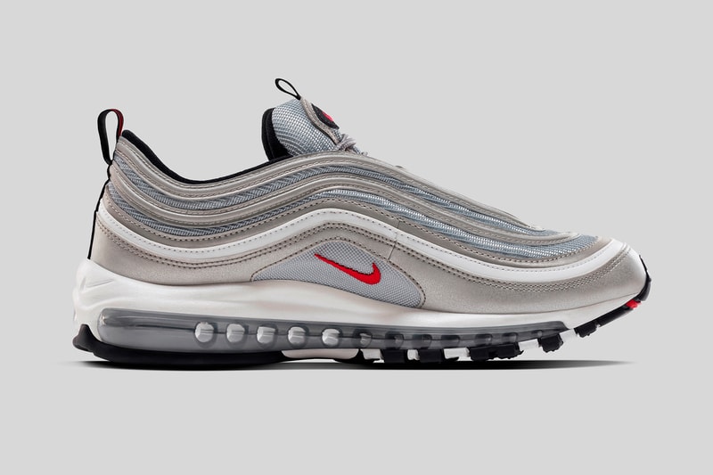 Nike Air Max 97 元年復刻配色「Silver Bullet」將登陸香港