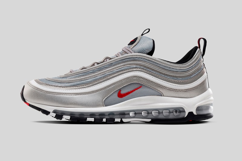Nike Air Max 97 元年復刻配色「Silver Bullet」將登陸香港
