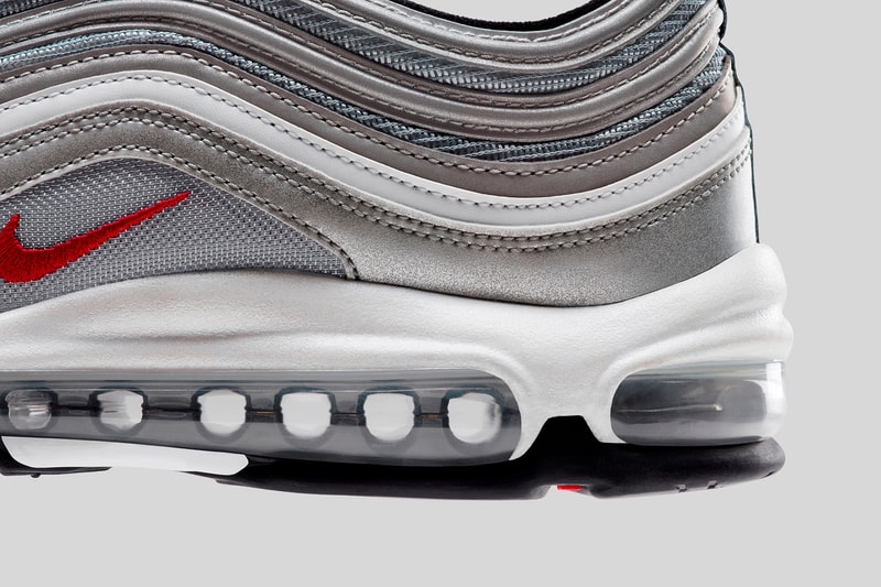 Nike Air Max 97 元年復刻配色「Silver Bullet」將登陸香港