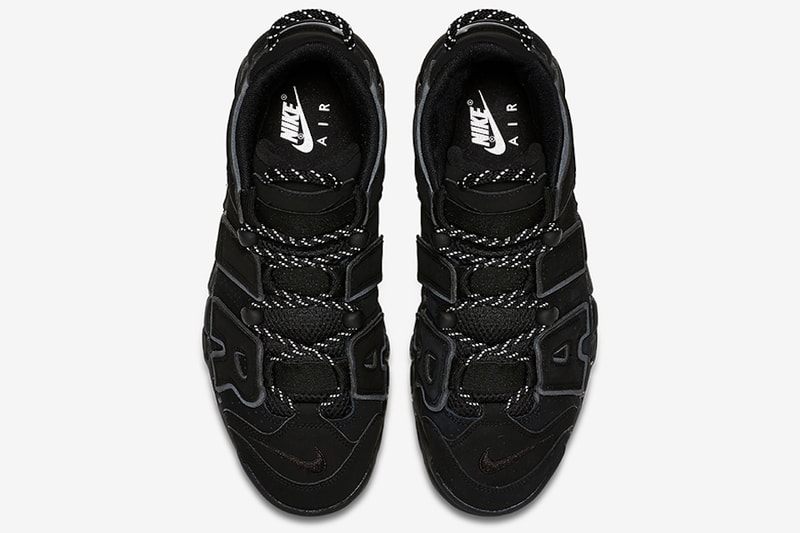 Nike Air More Uptempo 迎來全新「Triple Black」配色